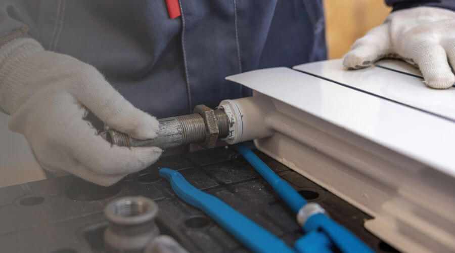 Professional clogged toilet repair in Agency, MO